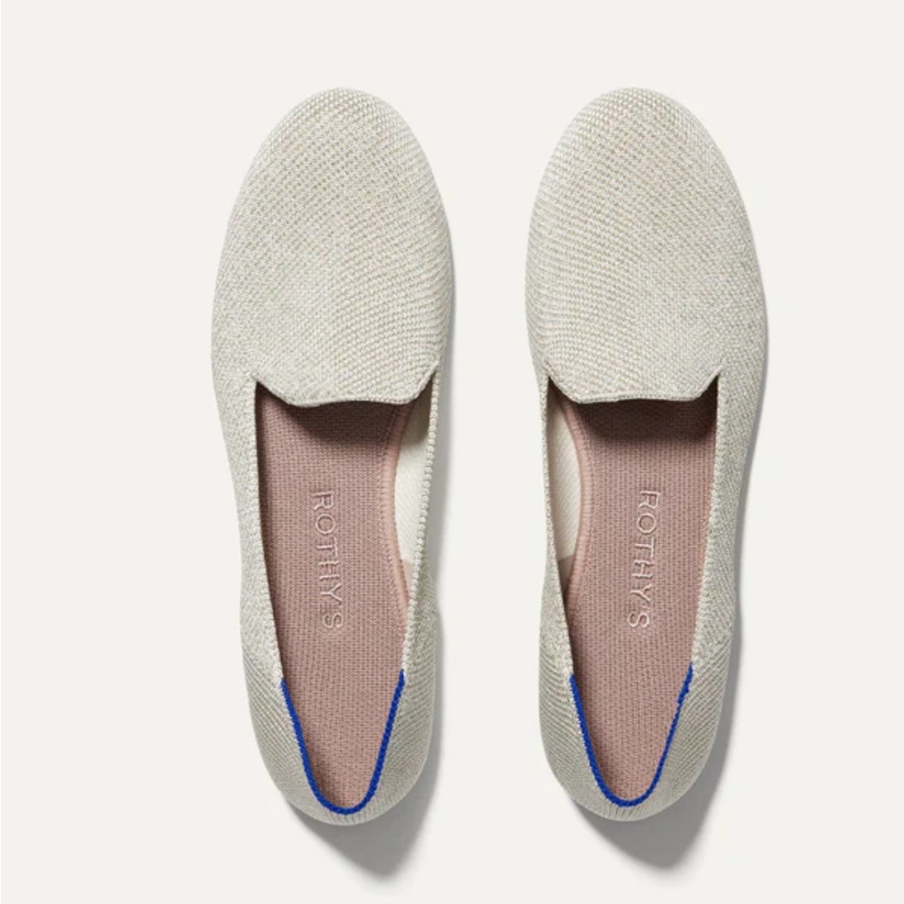 Brand New Diamond Twill Rothy Loafers